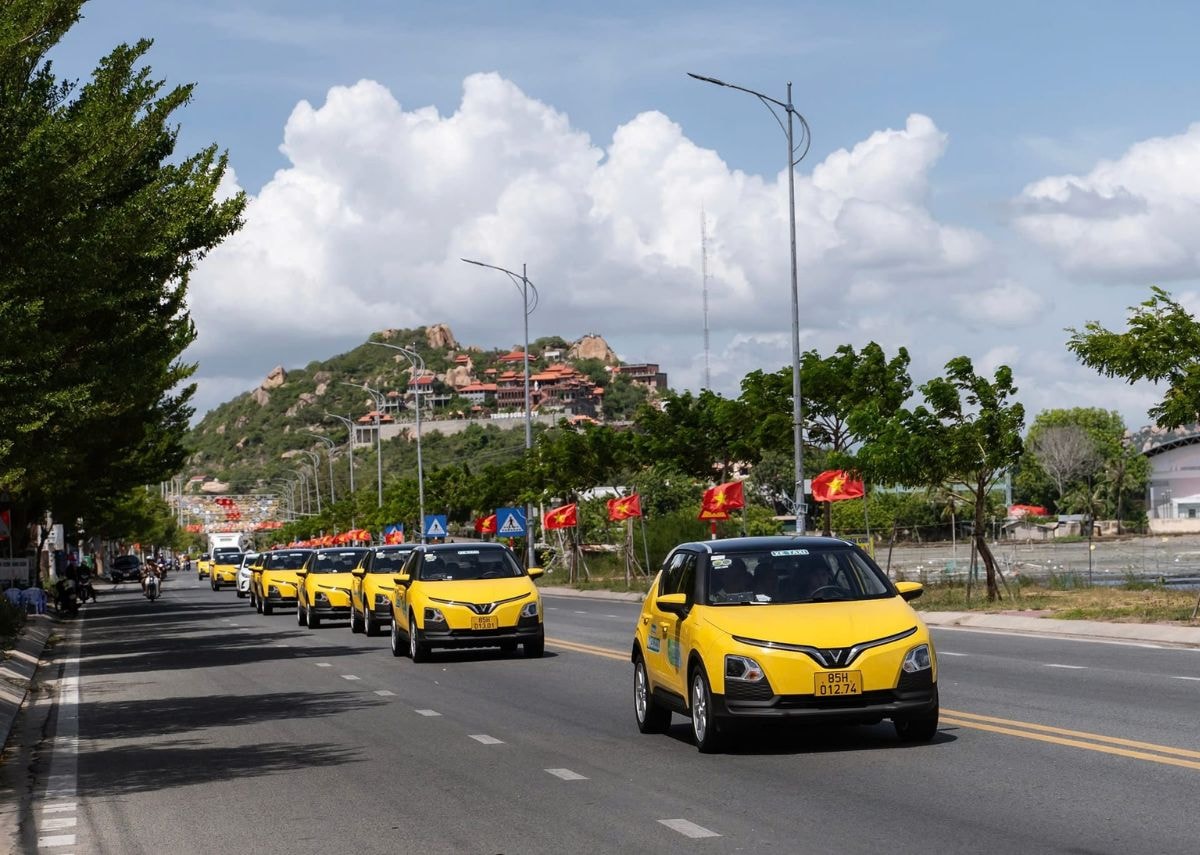 Taxi là phương tiện di chuyển thuận tiện tại khu vực Phan Rang