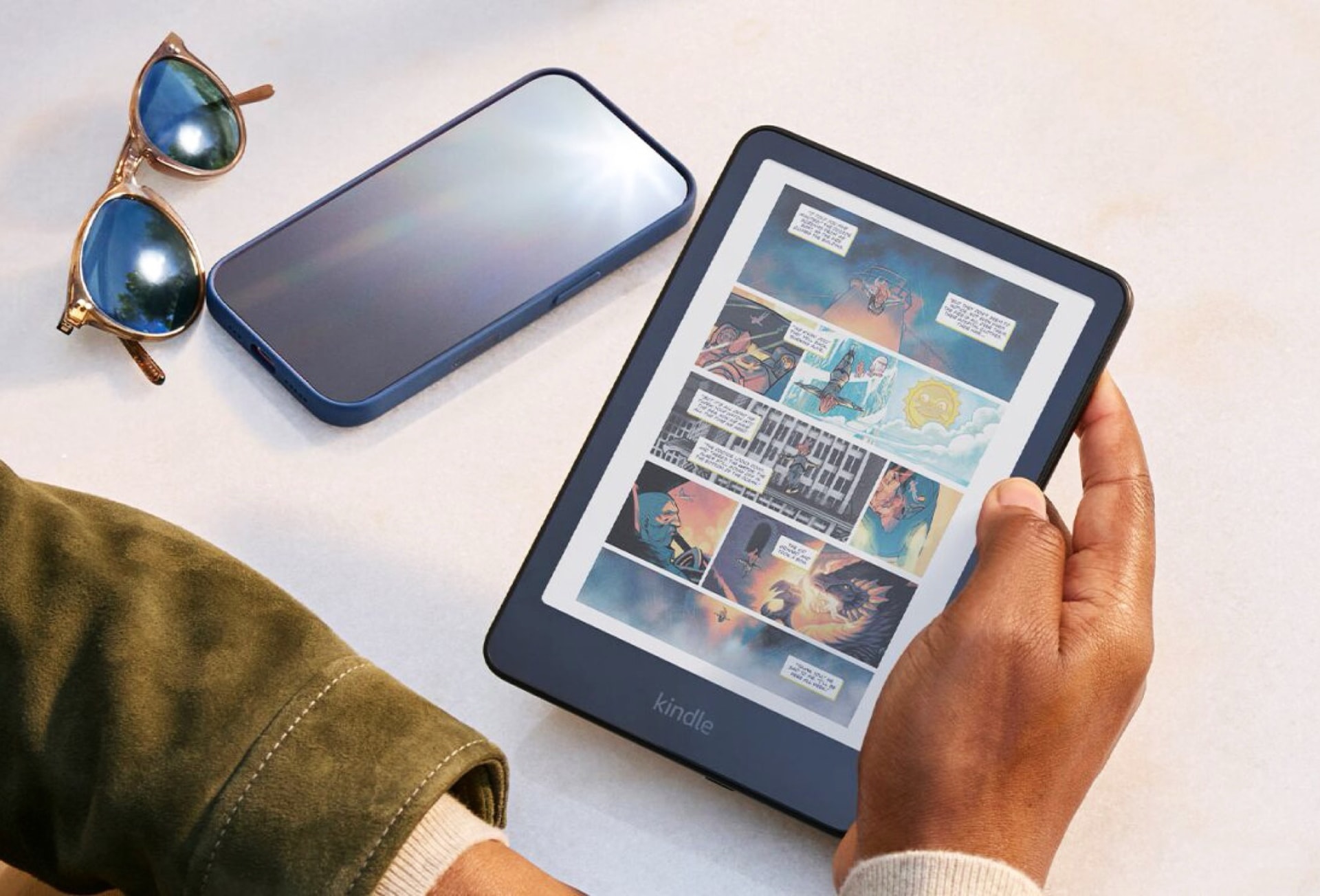 Kindle Colorsoft (16GB) đang được giảm giá mạnh cùng mẫu Kindle rẻ nhất của Amazon.