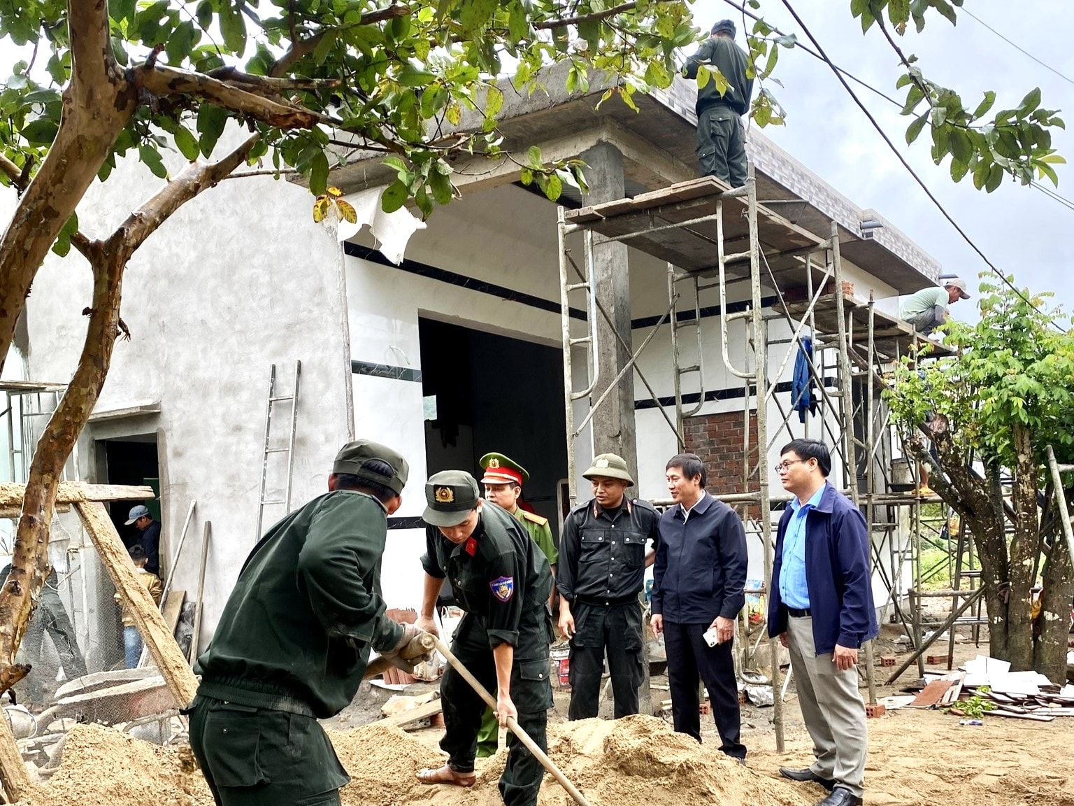 lđ xã thượng đức kiểm tra, động viên