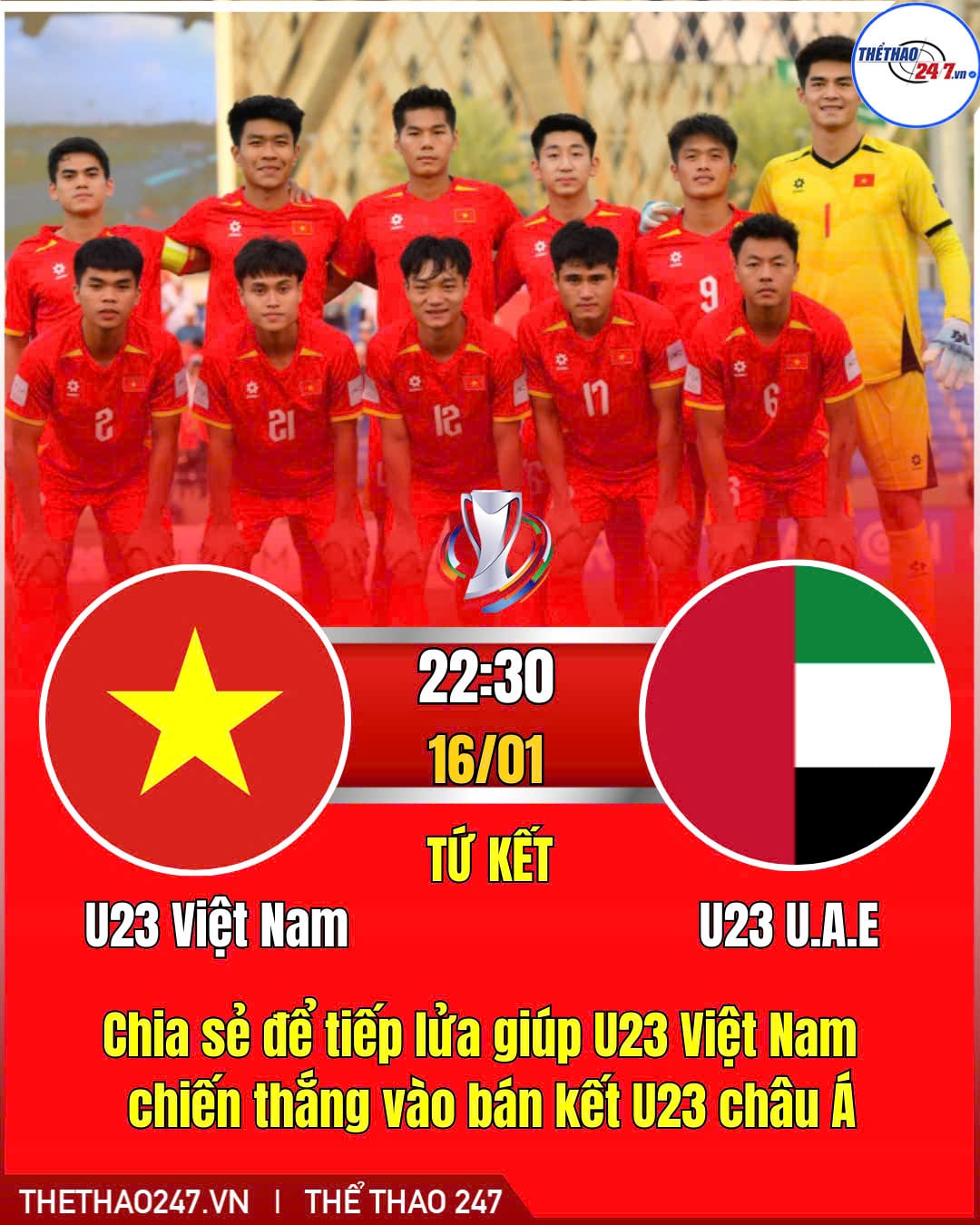U23 Việt Nam thể hiện bản lĩnh thi đấu tại giải châu Á