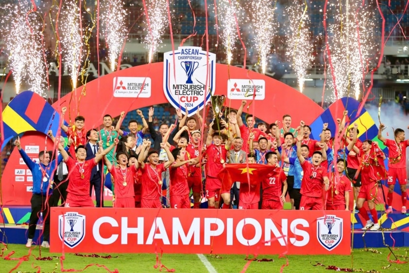 Đội tuyển Việt Nam duy trì vị thế hạt giống số 1 nhờ thành tích vô địch AFF Cup 2024