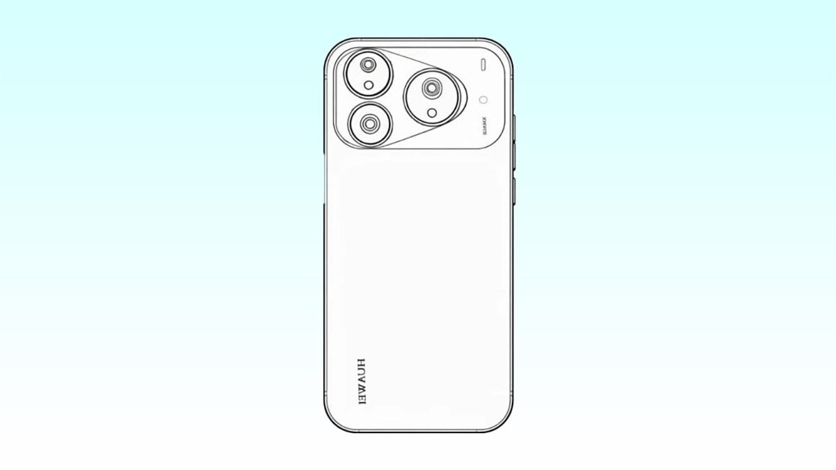 Sơ đồ thiết kế cho thấy Huawei Pura 90 Ultra sở hữu ngoại hình không thay đổi nhiều