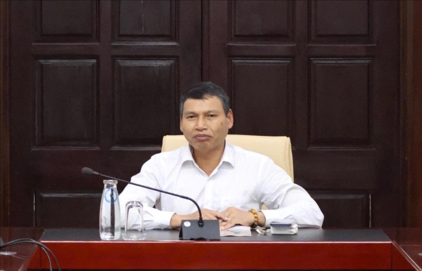 La réunion était présidée par le vice-président permanent du Comité populaire de Hô Chi Minh-Ville, Hô Ky Minh. Photo : MAI QUE