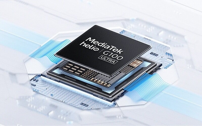 Chip xử lý Helio G100-Ultra mang lại hiệu năng ổn định cho Redmi Note 15 4G