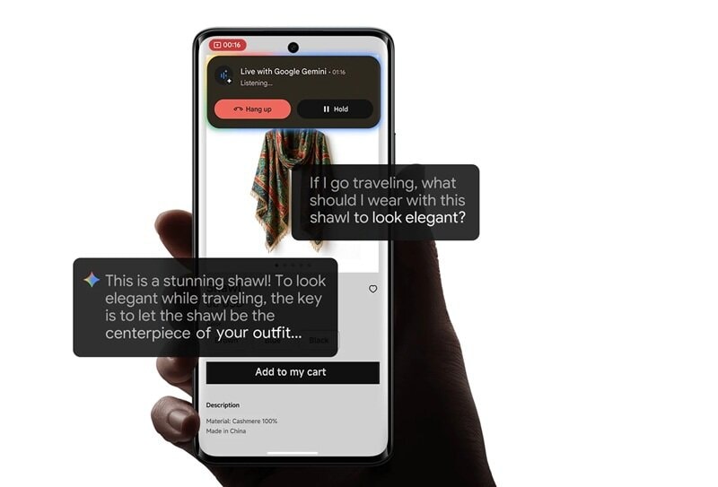 Giao diện HyperOS 2 tích hợp nhiều tính năng AI hiện đại trên Redmi Note 15 4G