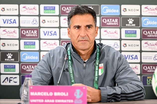 HLV Marcelo Broli của U23 UAE chia sẻ trong buổi họp báo trước trận tứ kết với U23 Việt Nam.