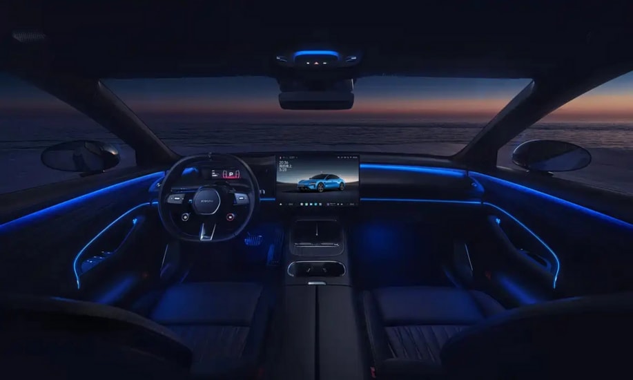 Nội thất Xiaomi SU7 2026 với phím vật lý