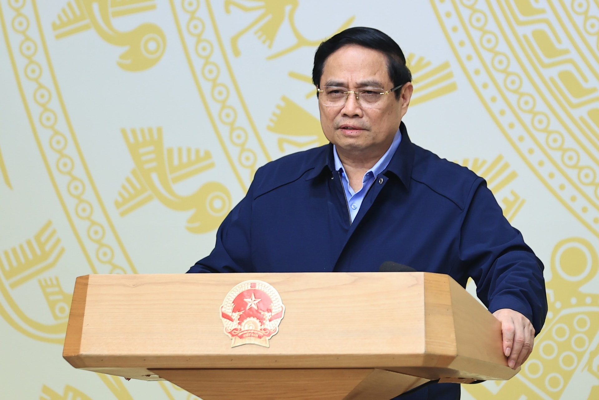 Thủ tướng Chính phủ Phạm Minh Chính phát biểu tại Hội nghị tổng kết 
