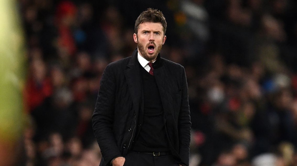 Michael Carrick đối mặt với thử thách lớn trong trận derby Manchester đầu tiên trên cương vị mới.