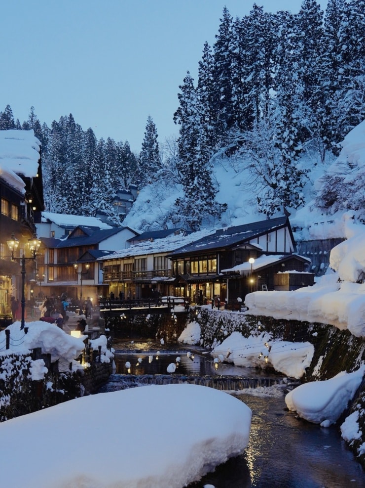 Vẻ đẹp trầm mặc của Ginzan Onsen thu hút hàng trăm nghìn lượt khách mỗi năm
