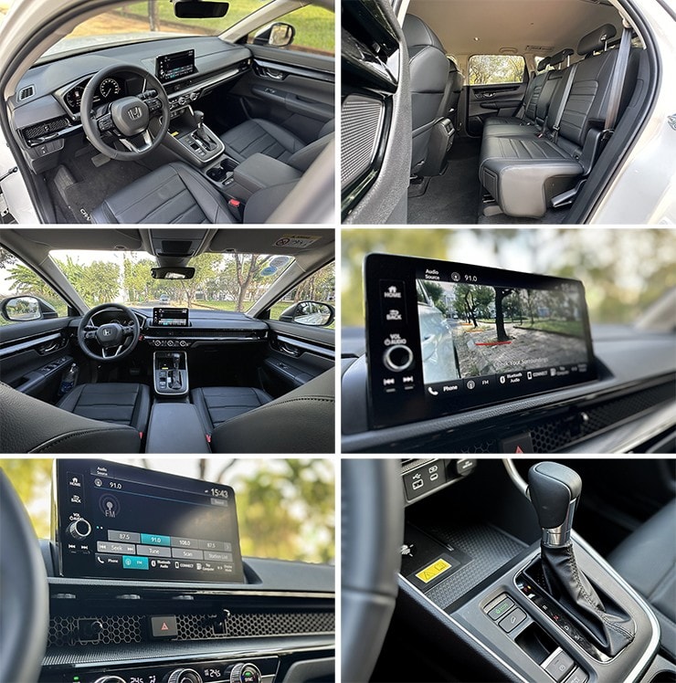 Khoang lái công nghệ trên Honda CR-V e:HEV RS
