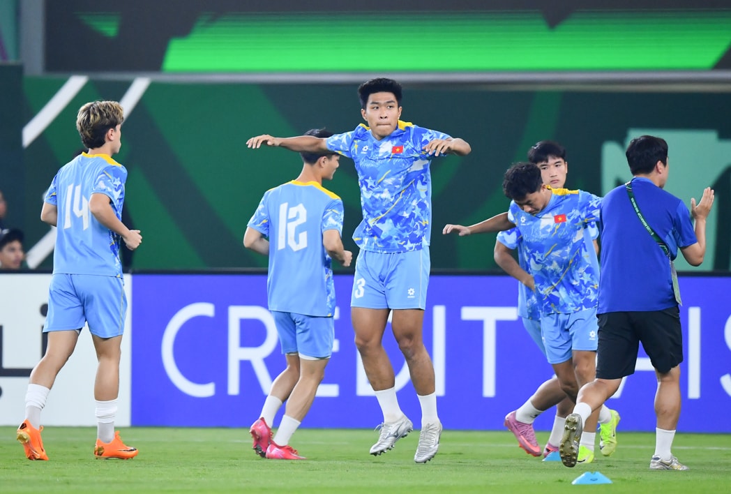 Phạm Lý Đức là một trong những cầu thủ có nguy cơ bị treo giò của U23 Việt Nam.