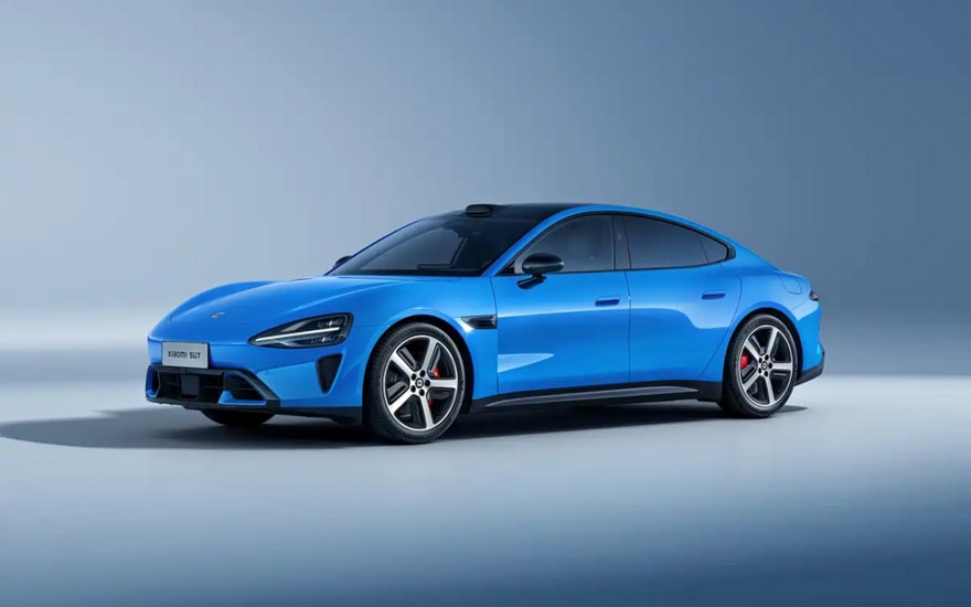 Các tùy chọn mâm xe trên Xiaomi SU7