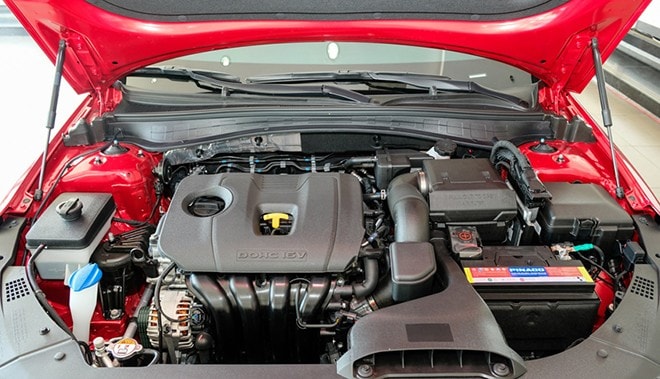 Động cơ KIA K5 cho khả năng vận hành ổn định và tiết kiệm