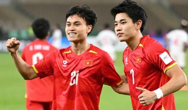 Minh Phúc đã ghi bàn thắng quyết định cho U23 Việt Nam.
