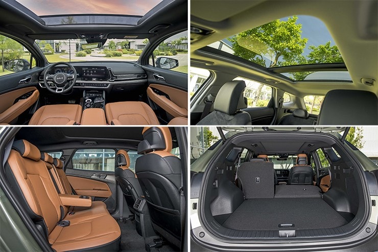 Nội thất KIA Sportage 2025 hiện đại