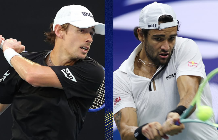 Matteo Berrettini và Alex de Minaur tạo nên cặp đấu kịch tính nhất vòng 1