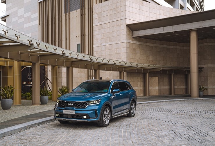 Ngoại thất KIA Sorento thiết kế mạnh mẽ