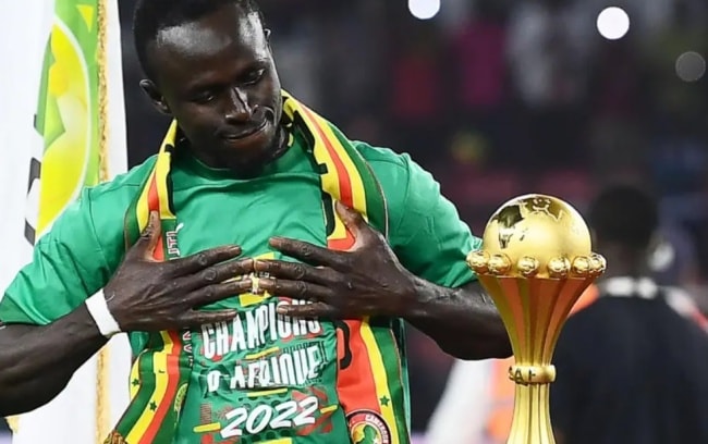 Người hâm mộ kỳ vọng Mane sẽ giúp Senegal bảo vệ thành công ngôi vương.