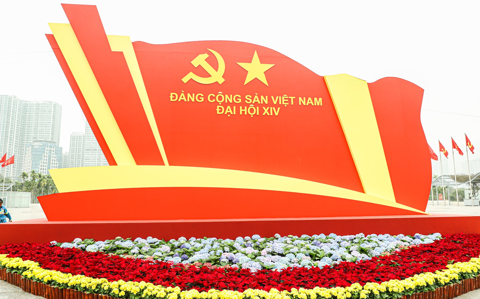 Thủ đô Hà Nội chuẩn bị chu đáo trước thềm khai mạc Đại hội đại biểu lần thứ XIV của Đảng. Ảnh PV