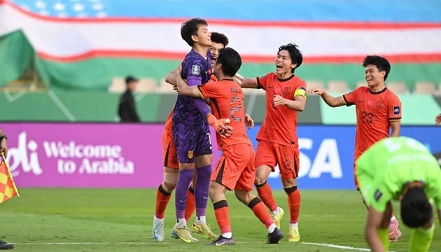 Thủ môn của U23 Trung Quốc được đánh giá rất cao.