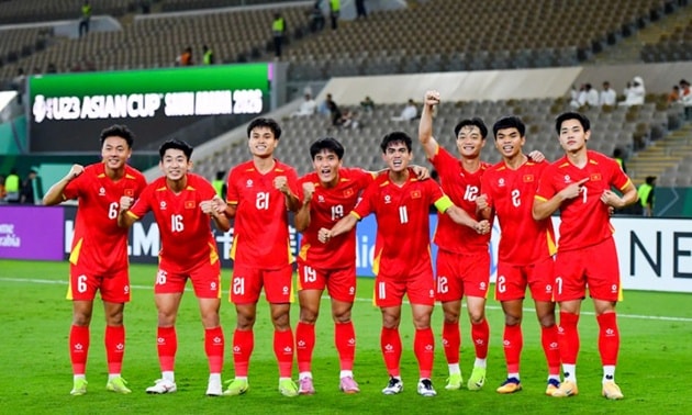 U23 Việt Nam được truyền thông Trung Quốc đánh giá cao trước cuộc đối đầu. Ảnh: VFF