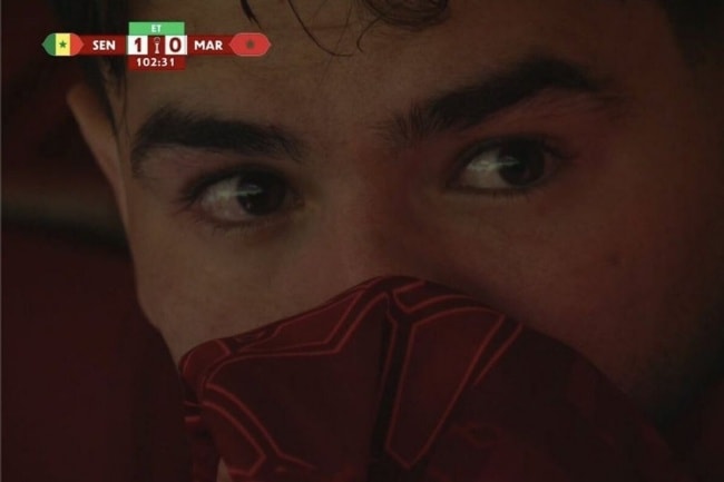 Nỗi buồn của Brahim Diaz sau trận chung kết AFCON 2025.