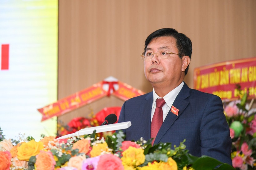 Ông Nguyễn Tiến Hải, Bí thư Tỉnh ủy An Giang. (Ảnh: Văn Sĩ/TTXVN)
