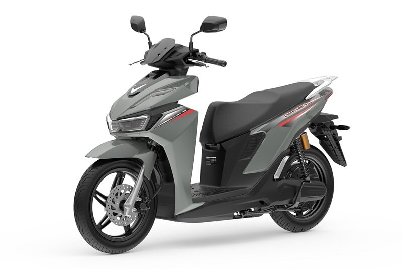 Xe máy điện VinFast Viper màu đen thể thao hỗ trợ đổi pin tại trạm