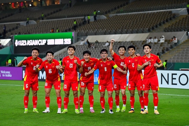 U23 Việt Nam nhận được sự ủng hộ từ truyền thông Đông Nam Á trước trận bán kết U23 châu Á 2026. Ảnh: VFF