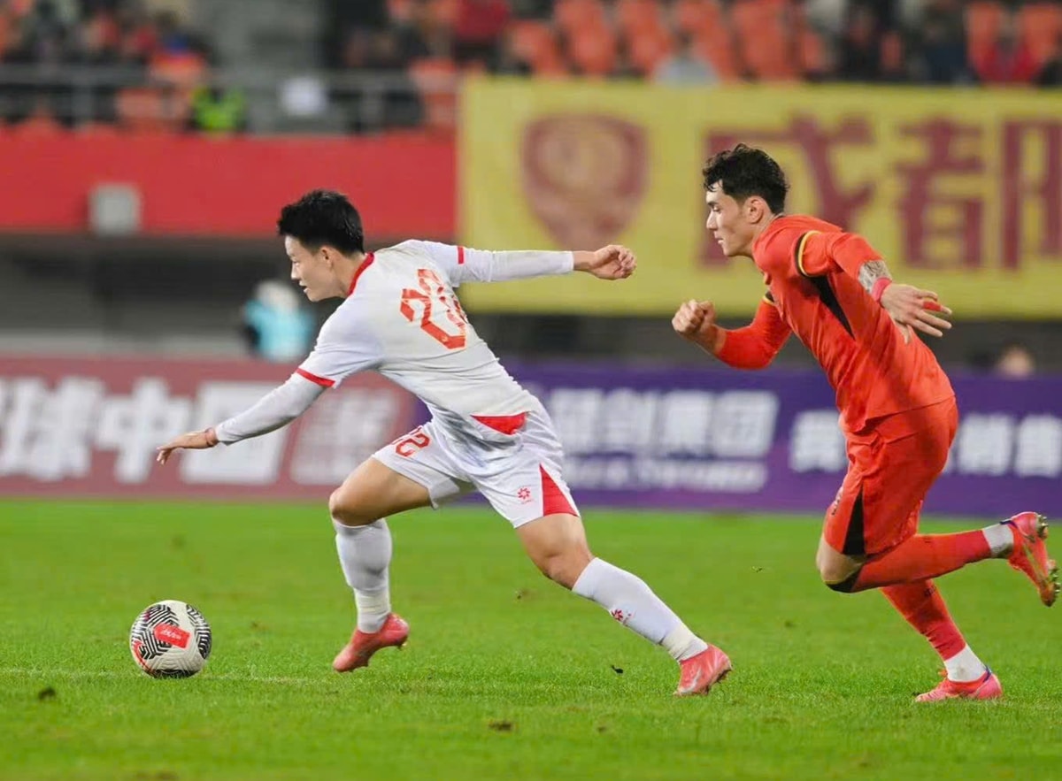 U22 Việt Nam và U22 Trung Quốc từng gặp nhau tại giải giao hữu hồi tháng 11 năm ngoái.