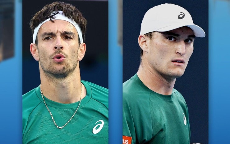 Musetti (bên trái) được đánh giá cao hơn nhiều so với Collignon (bên phải)