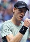 Jannik Sinner ăn mừng chiến thắng tại Australian Open