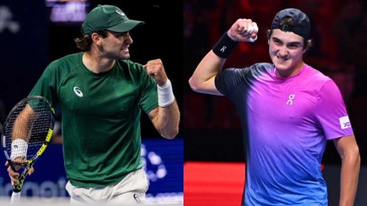 Fonseca (áo tím) trở lại sau chấn thương và người hâm mộ Brazil đang chờ đợi chiến thắng của tay vợt này