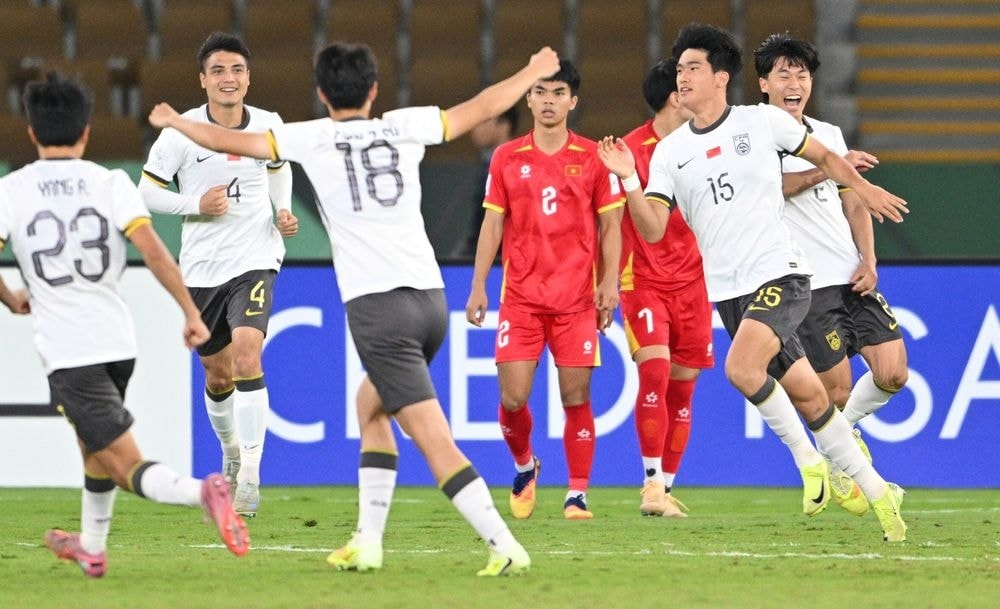 U23 Việt Nam thua trắng 0-3 trước U23 Trung Quốc tại bán kết giải U23 châu Á