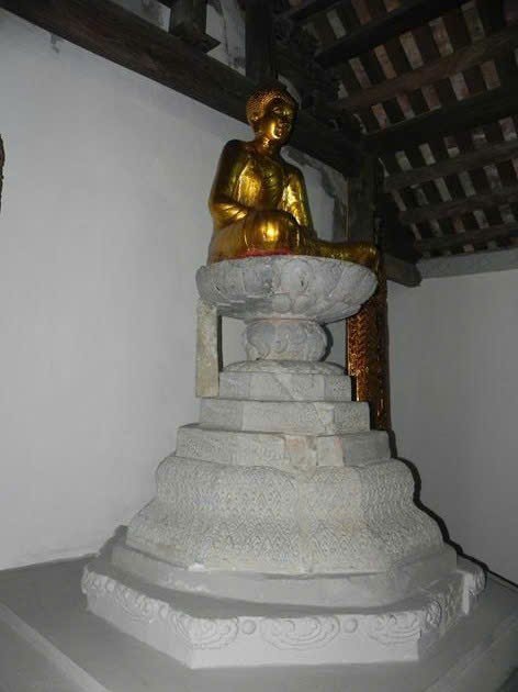 Bảo vật quốc gia tượng Phật A Di Đà tại chùa Ngô Xá