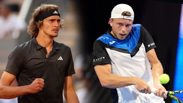 Alexander Zverev đối đầu Alexandre Muller tại vòng 2 đơn nam Australian Open 2026