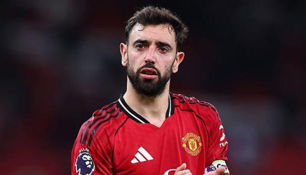 Bruno Fernandes trong màu áo Manchester United