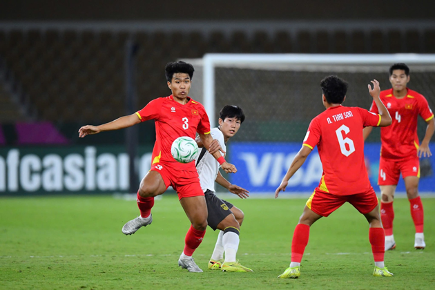 U23 Việt Nam để thua U23 Trung Quốc và không thể một lần nữa góp mặt ở trận chung kết giải châu lục. Ảnh: VFF
