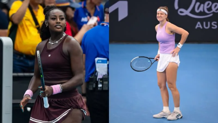 Karolina Muchova và Alycia Parks tại Australian Open 2026