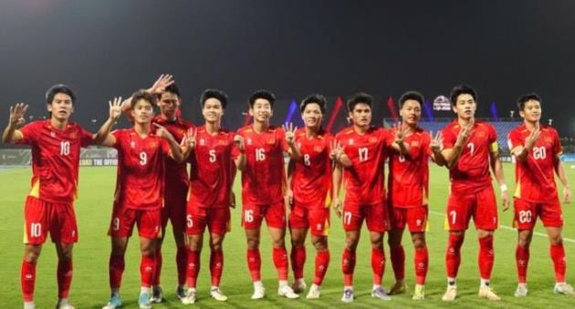 U23 Việt Nam ăn mừng chiến tích giành hạng Ba tại VCK U23 châu Á 2026.