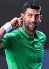 Van De Zandschulp và Djokovic trong một lần chạm trán
