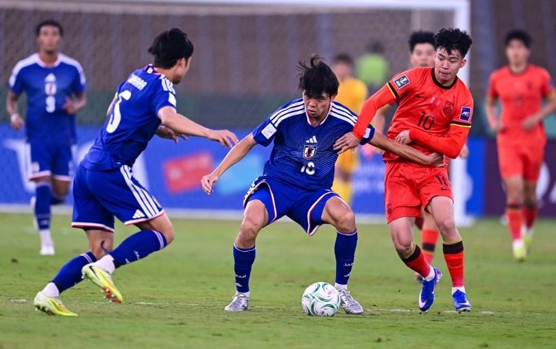 U23 Nhật Bản chơi hoàn toàn áp đảo trước U23 Trung Quốc trong trận chung kết.