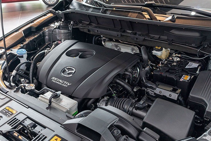 Khối động cơ SkyActiv-G 2.5L trên New Mazda CX-8