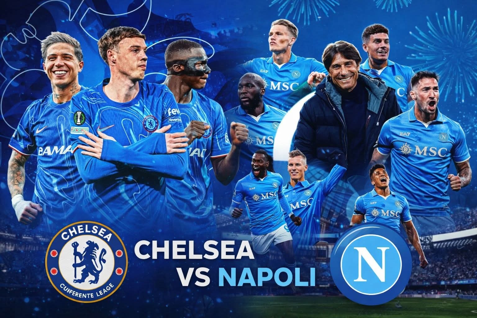 Napoli vs Chelsea chuẩn bị đại chiến tại Naples. Trận đấu giữa Napoli và Chelsea tại Champions League