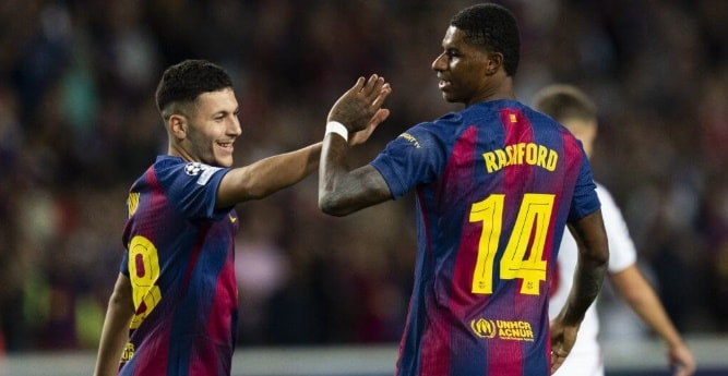 Roony Bardghji trong màu áo Barcelona