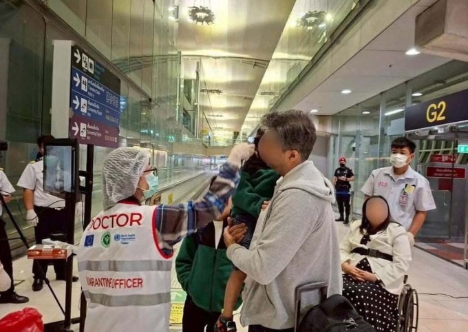 Quy trình kiểm dịch y tế tại sân bay Thái Lan