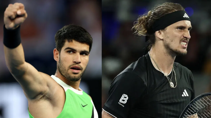 Carlos Alcaraz và Alexander Zverev đối đầu tại bán kết Australian Open 2026