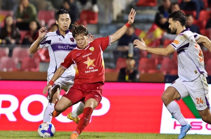 Viktor Lê ghi dấu ấn nhưng lại gặp chấn thương trong trận đấu tại V-League