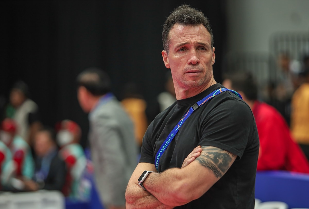 HLV Diego Giustozzi muốn cùng Futsal Việt Nam làm nên lịch sử. Ảnh: VFF.